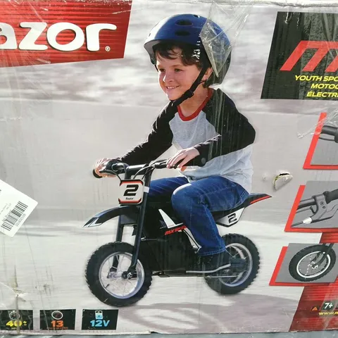 BOXED RAZOR DIRT ROCKET MX125 BIKE - COLLECTION ONLY 