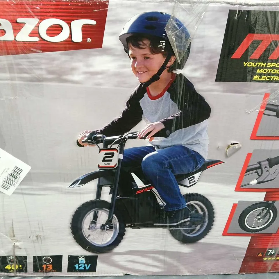 BOXED RAZOR DIRT ROCKET MX125 BIKE - COLLECTION ONLY  RRP £316