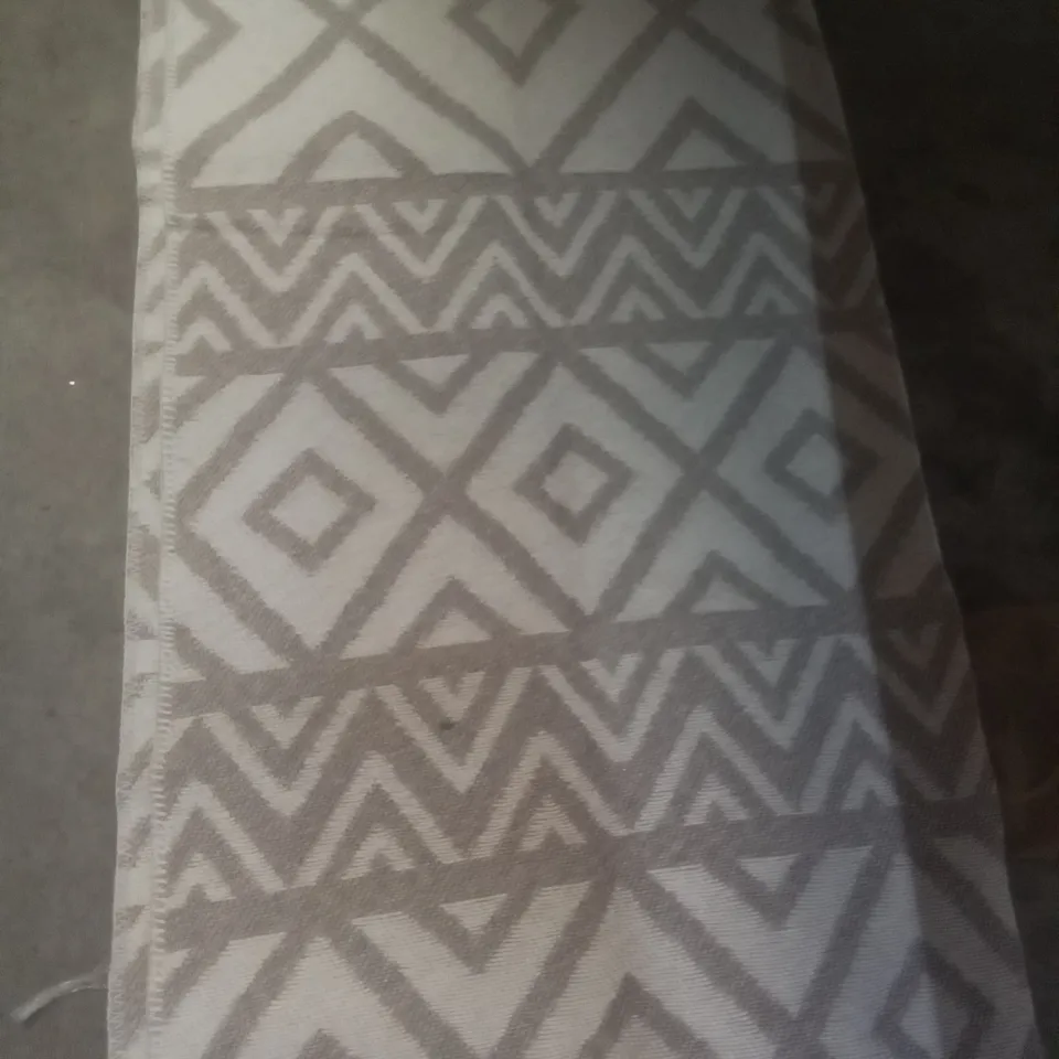 DARCIE COTTON BEIGE RUG 170X120CM