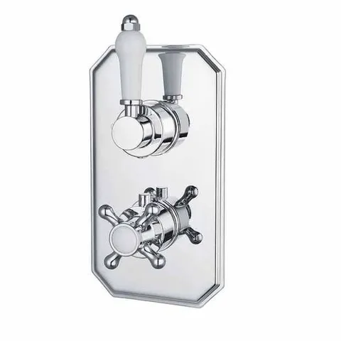 BRAND NEW BOXED NIAGARA ARLINGTON SHOWER VALVE CONCEALED TRADITIONAL CHROME THERMOSTATIC TWIN FOLLOW