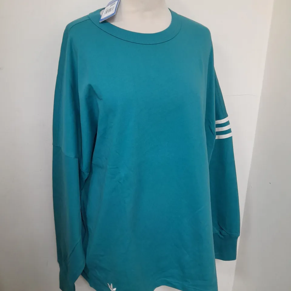 ADIDAS ORIGINAL LONG SLEEVED T-SHIRT SIZE L