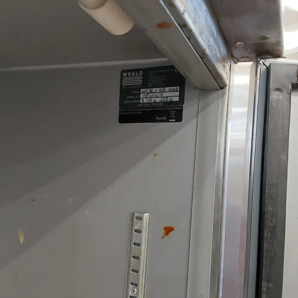 WEALD WM32H 2 DOOR UNDER-COUNTER BOTTLE COOLER