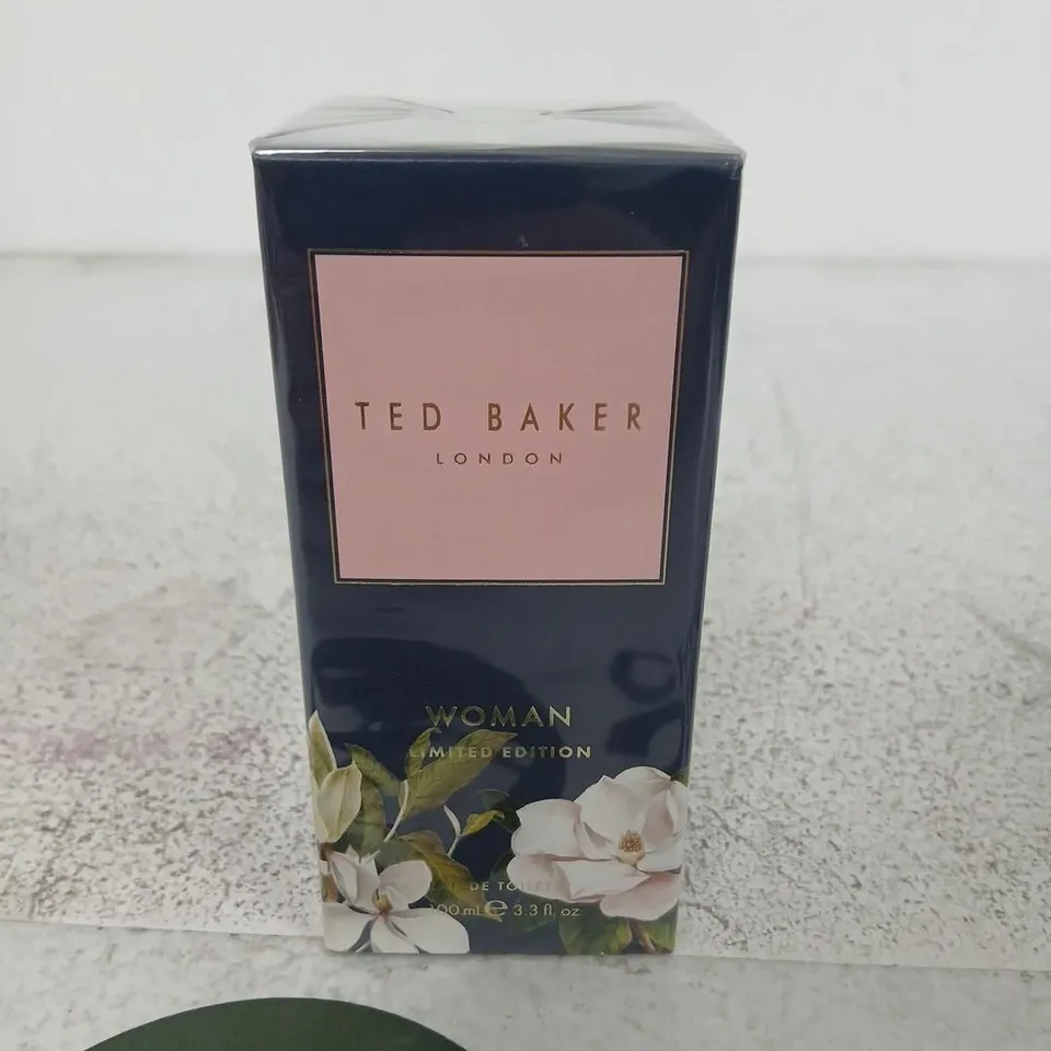 BOXED AND SEALED TED BAKER WOMAN LIMITED EDITION EAU DE TOILETTE 100ML