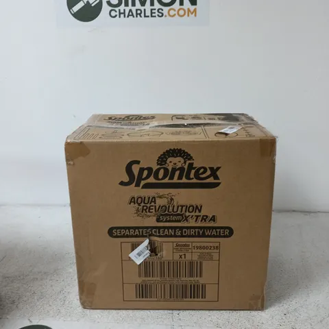 SPONTEX AQUA REVOLUTION SYSTEM X'TRA BOXED CLEANING KIT