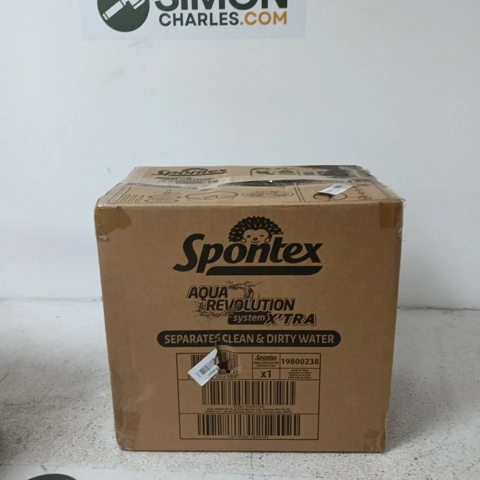 SPONTEX AQUA REVOLUTION SYSTEM X'TRA BOXED CLEANING KIT