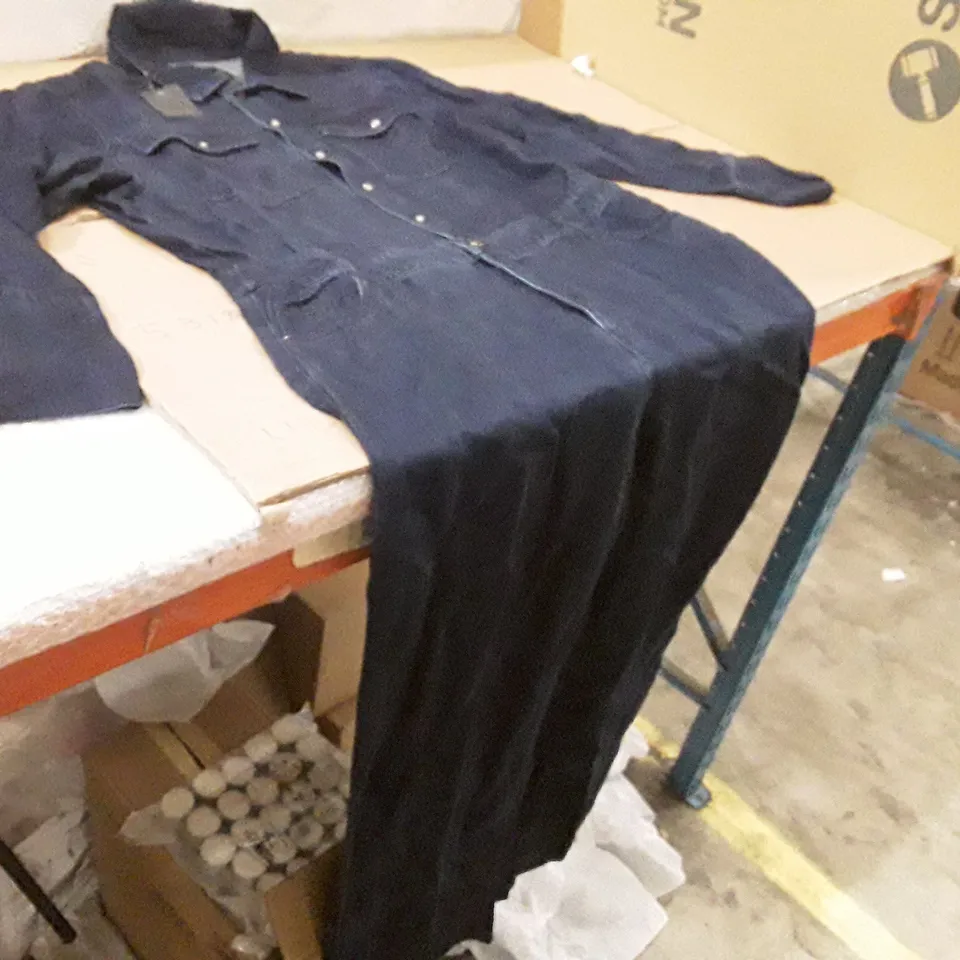 BOXED BRAND NEW ANTHOLOGY BOILERSUIT SIZE 16 INDIGO COLOUR APPROXIMATELY 6 PIECES 