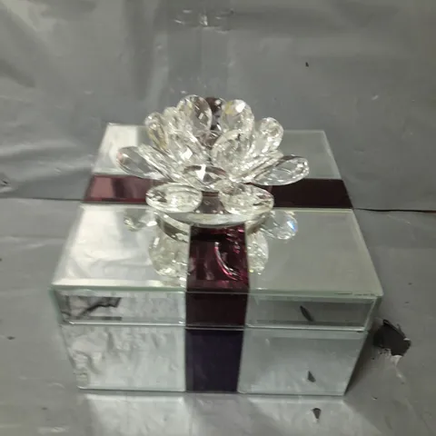OUTLET JM BY JULIEN MACDONALD LOTUS FLOWER PRESENT TRINKET BOX IN GIFTBOX