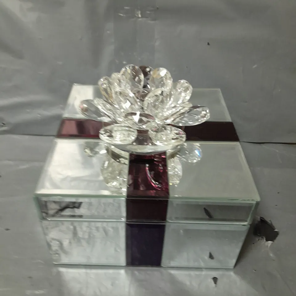 OUTLET JM BY JULIEN MACDONALD LOTUS FLOWER PRESENT TRINKET BOX IN GIFTBOX