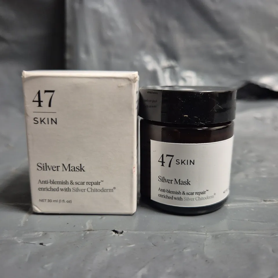 47 SKIN SILVER MASK 30ML ANTI-BLEMISH AND SCAR REPAIR 