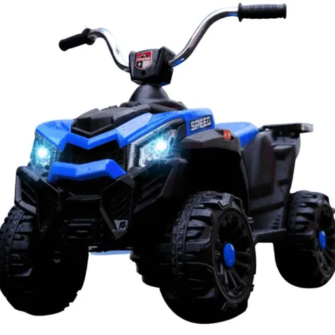 BRAND NEW BOXED MY FIRST 6V TODDLERS QUAD BIKE RIDE ON BLUE 