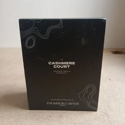 BOXED THOMSON CARTER LONDON CASHMERE COURT EAU DE PARFUM 100ML