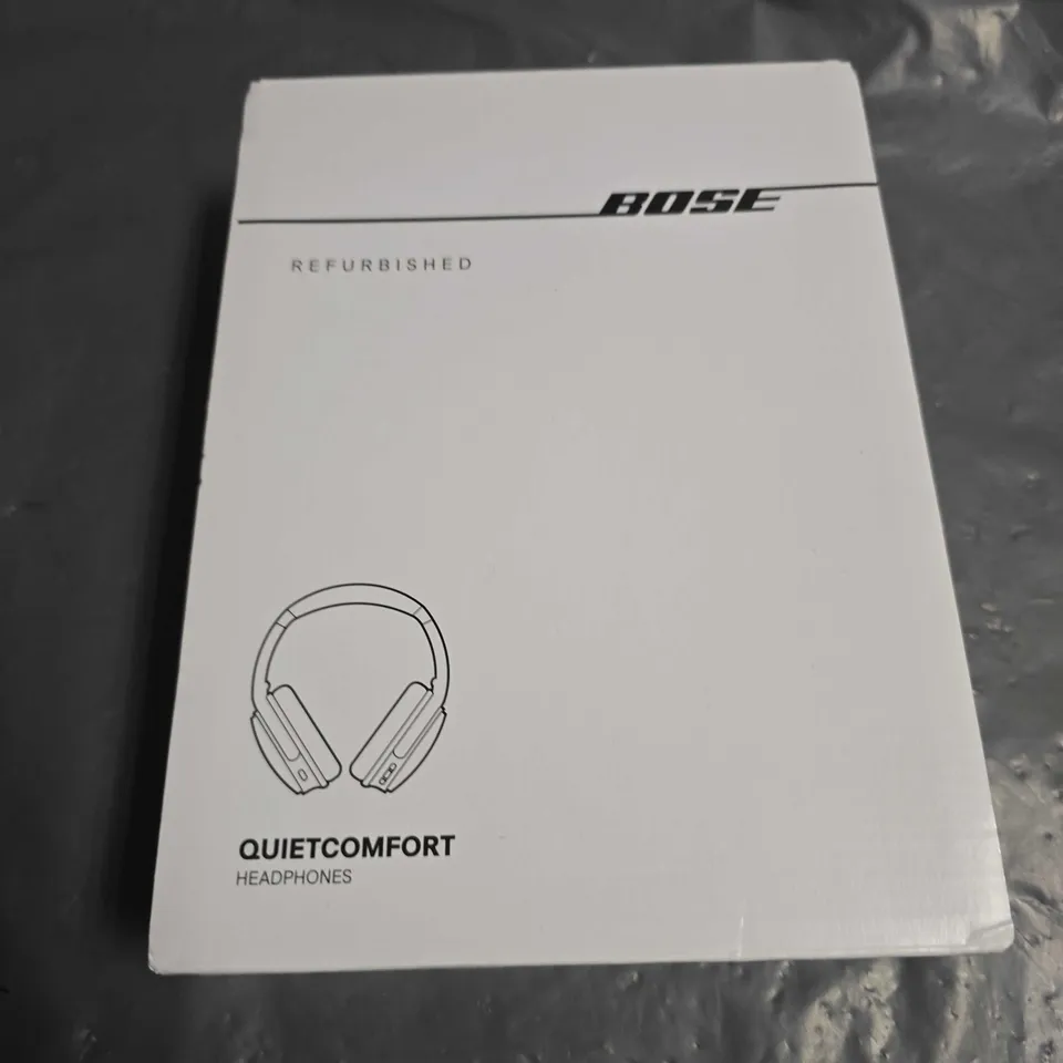 BOXED BOSE REFURBISHED QUIETCOMFORT HEADPHONES