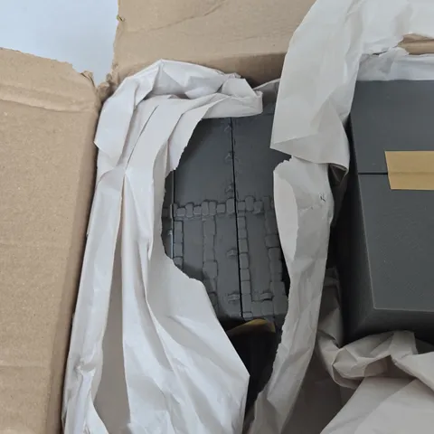 GREY PLASTIC MODEL BUILDING PARTS