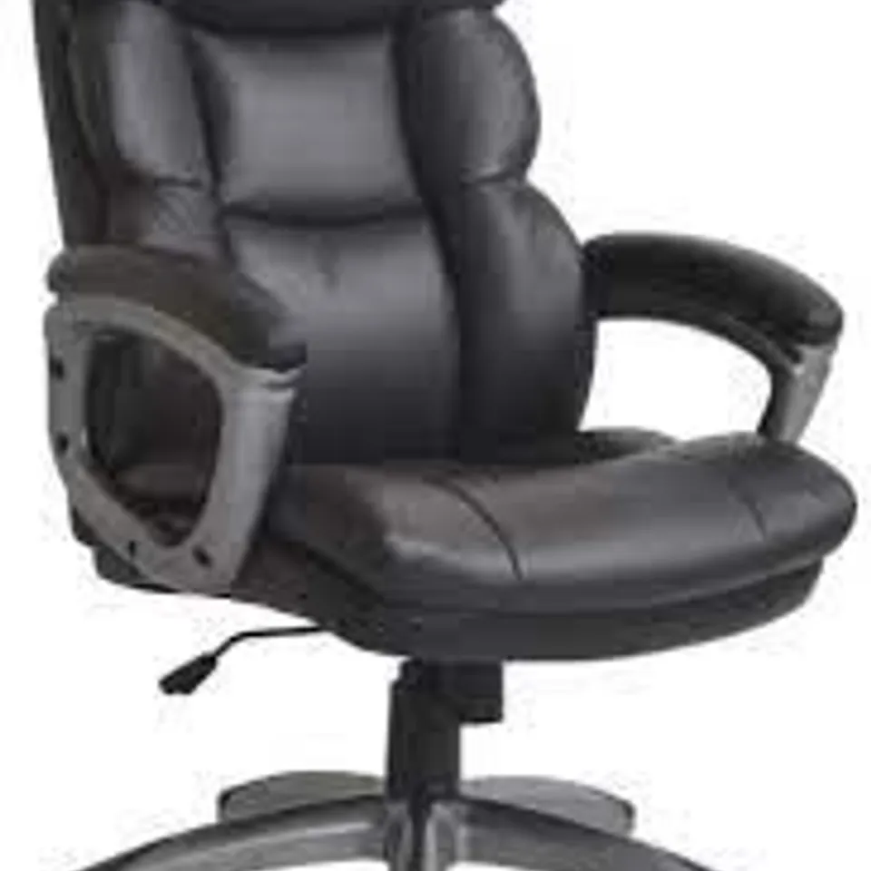 BOXED PU DIRECTORS CHAIR - GREY (1 BOX) RRP £149