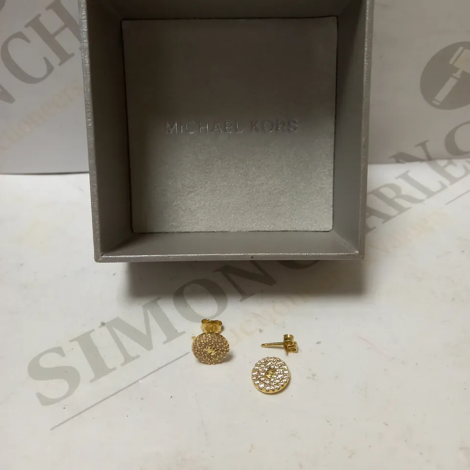 MICHAEL KORS PREMIUM STERLING SILVER EARRINGS  RRP £89