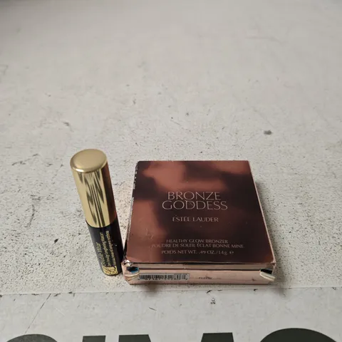 ESTΓE LAUDER BRONZE GODDESS HEALTHY GLOW BRONZER & MASCARA
