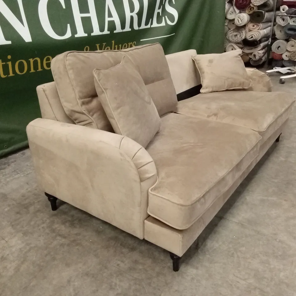 VICTORIA 3 SEATER FABRIC SOFA RRP £699