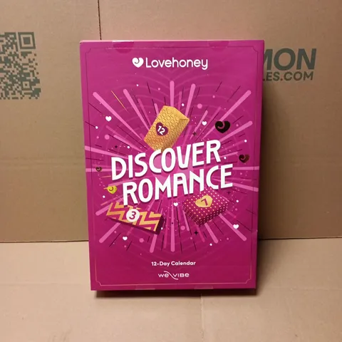 SEALED LOVEHONEY DISCOVER ROMANCE 12-DAY CALENDAR