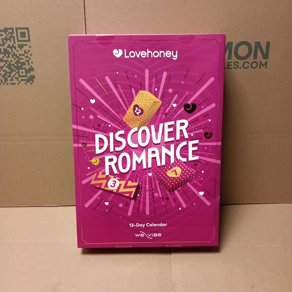SEALED LOVEHONEY DISCOVER ROMANCE 12-DAY CALENDAR