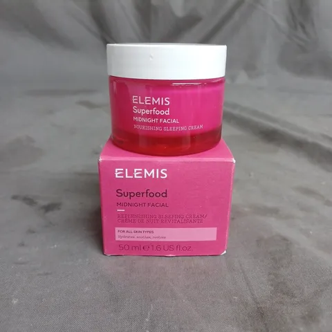 ELEMIS SUPERFOOD MIDNIGHT FACIAL REPLENISHING SLEEPING CREAM 50ML