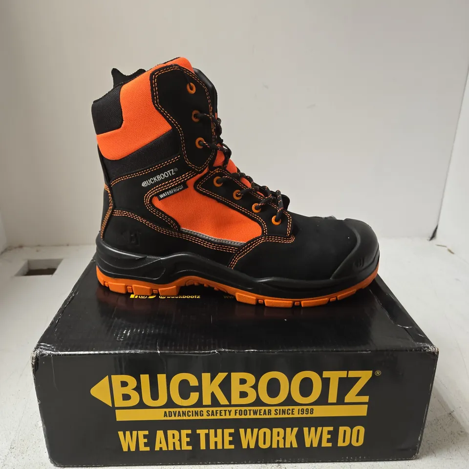 BUCKBOOTZ SAFETY BOOTS – UK 8 