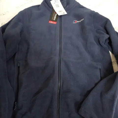 BERGHAUS PRISM FLEECE JACKET IN NAVY - LARGE