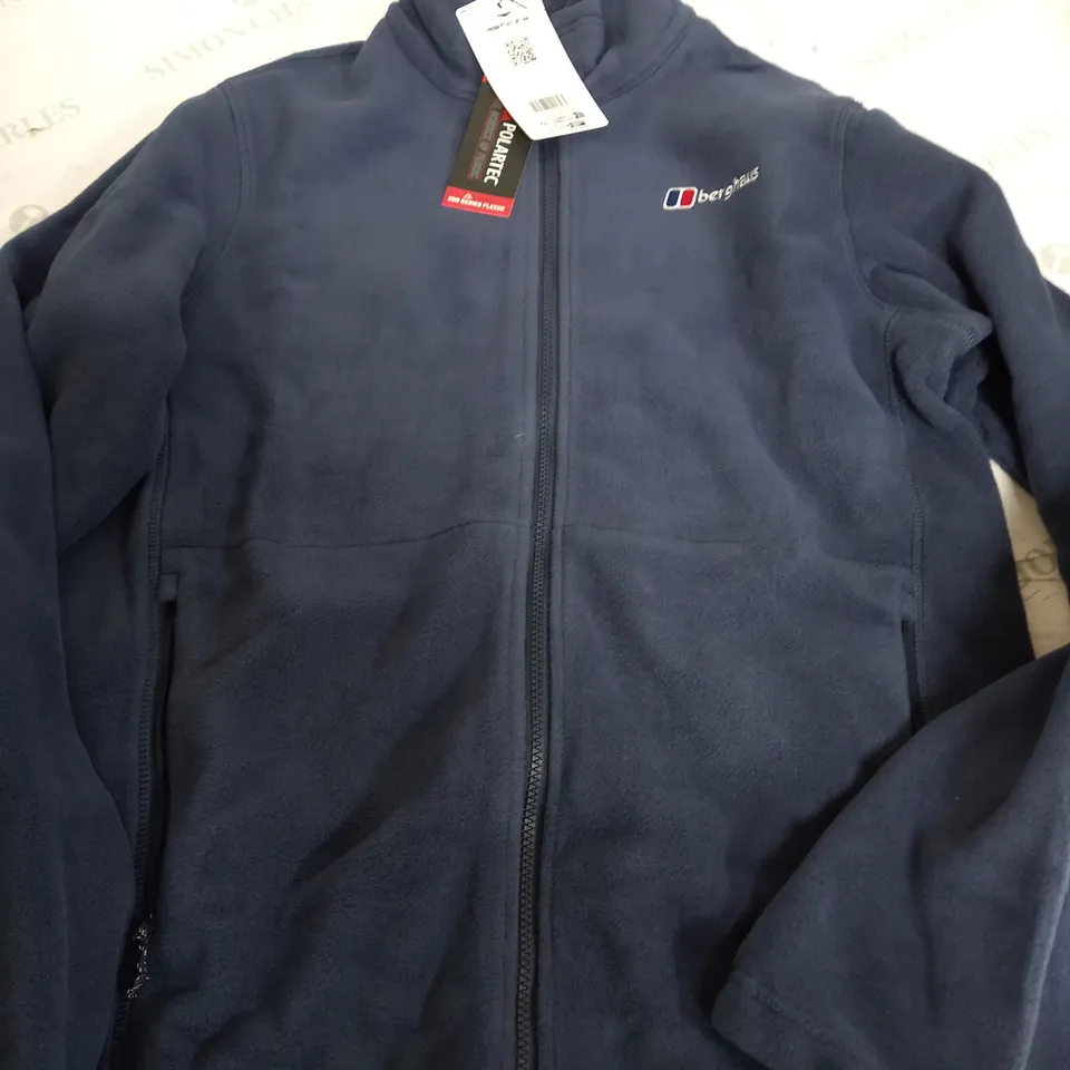 BERGHAUS PRISM FLEECE JACKET IN NAVY - LARGE