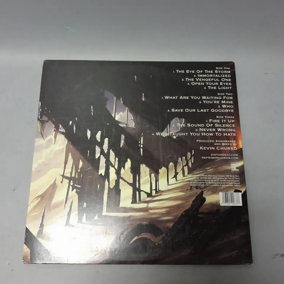 DISTURBED – IMMORTALIZED VINYL 