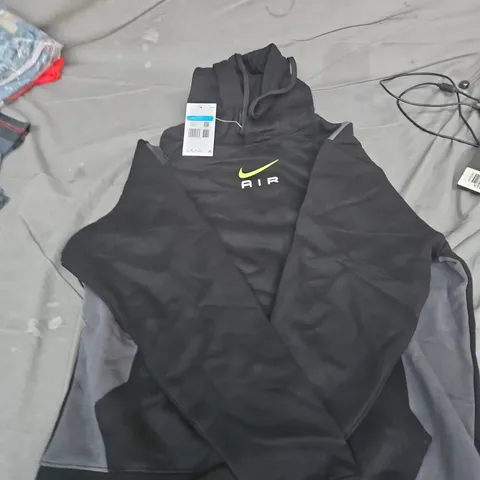 NIKE AIR HOODIE JACKET, MEN'S BLACK, SIZE M