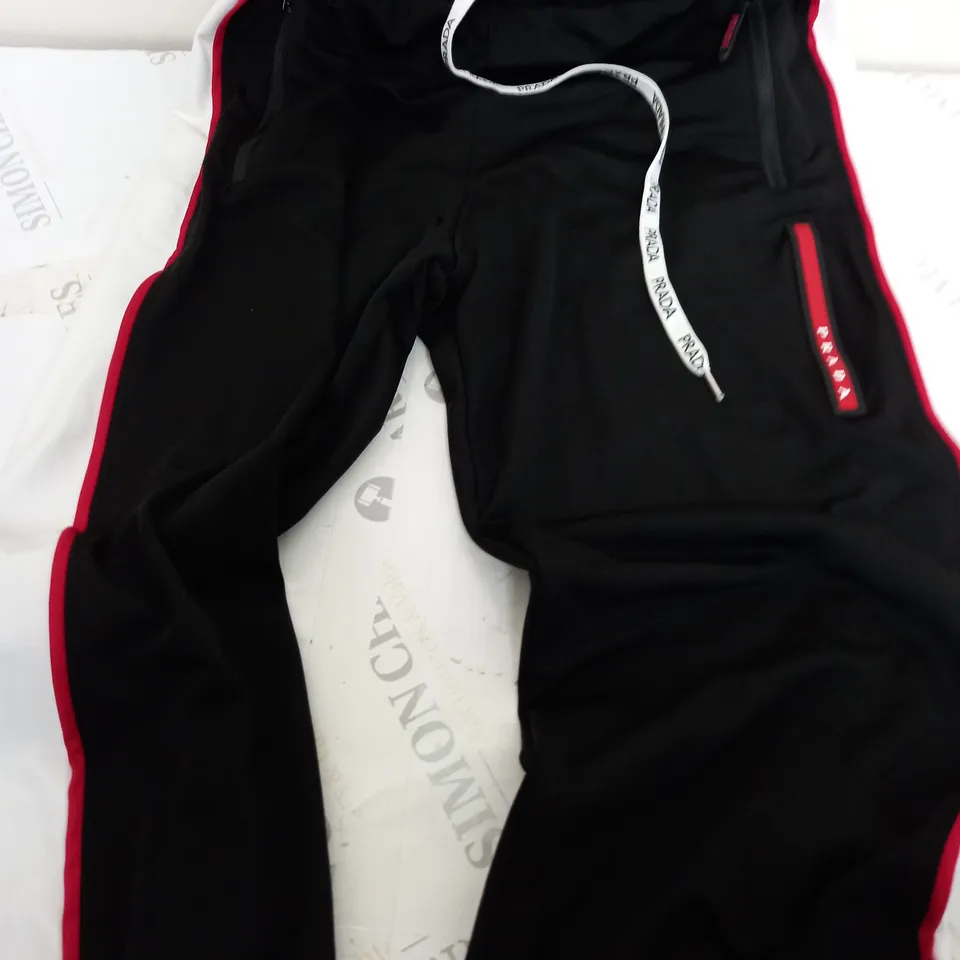 PRADA JOGGERS IN BLACK - MEDIUM
