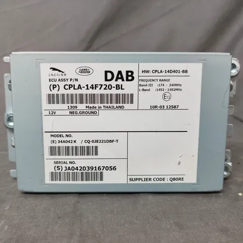 JAGUAR/LAND ROVER DAB ECU MODULE – DAB RADIO UNIT (P/N CPLA-14F720-BL)