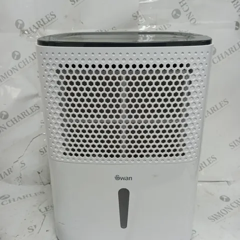 SWAN 10-LITRE DEHUMIDIFIER - WHITE/GREY