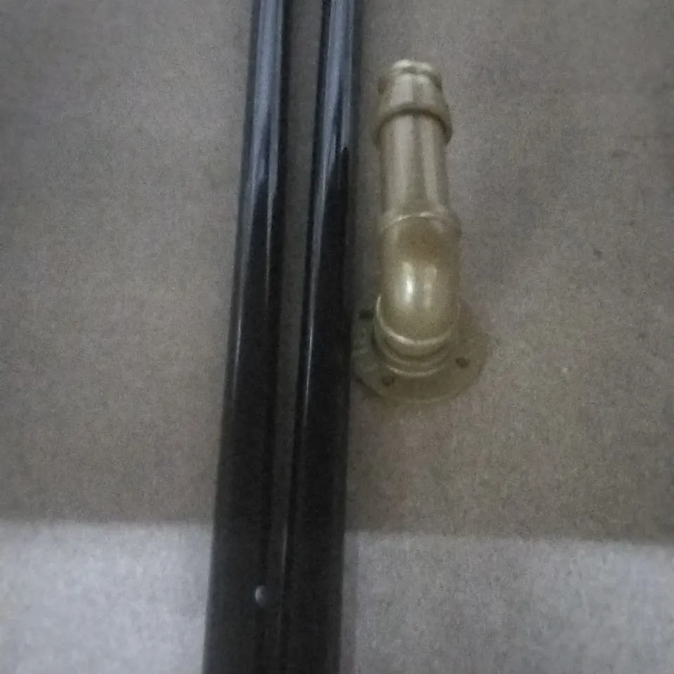 PLUMBING PIPES IN BACK & GOLD