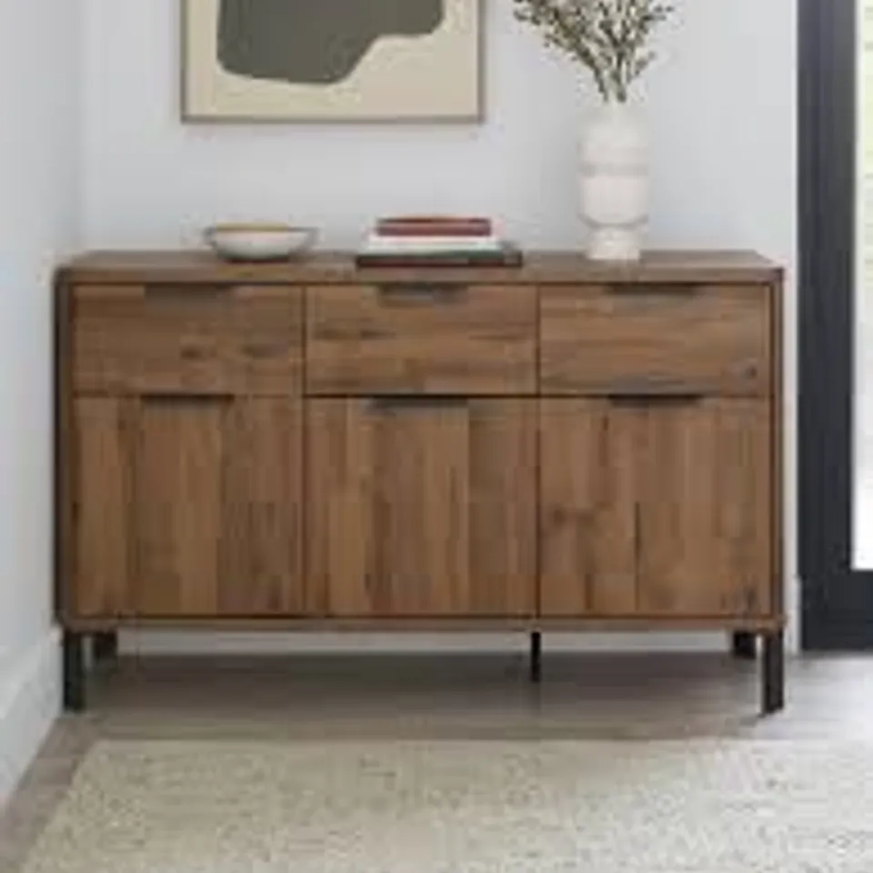 BOXED HARLEM COMPACT SIDEBOARD FSC CERTIFIED - COLLECTION ONLY