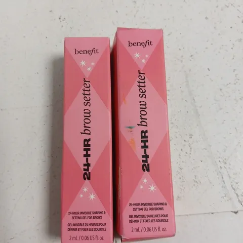 BENEFIT 24-HR BROW SETTER GEL – 2-PACK, 2ML EACH