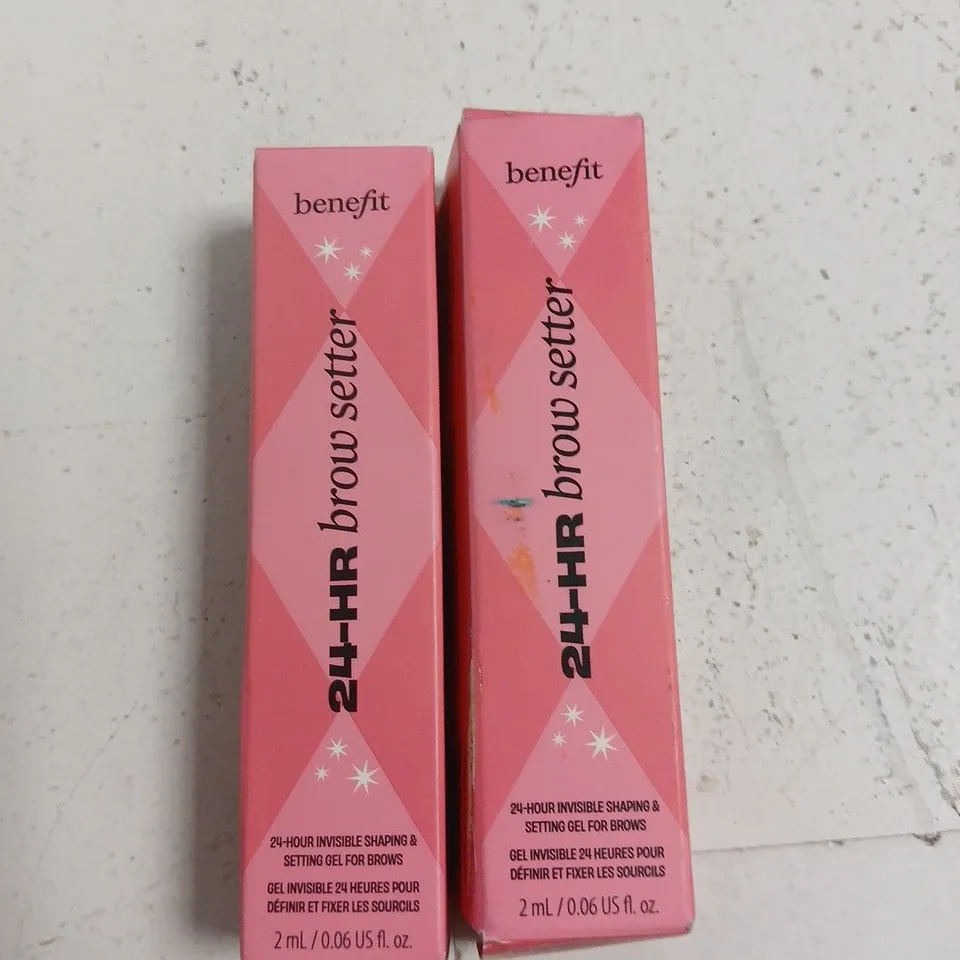 BENEFIT 24-HR BROW SETTER GEL – 2-PACK, 2ML EACH