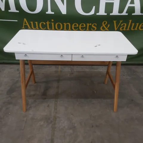 CORRIGAN STUDIO COMPUTER DESK - WHITE