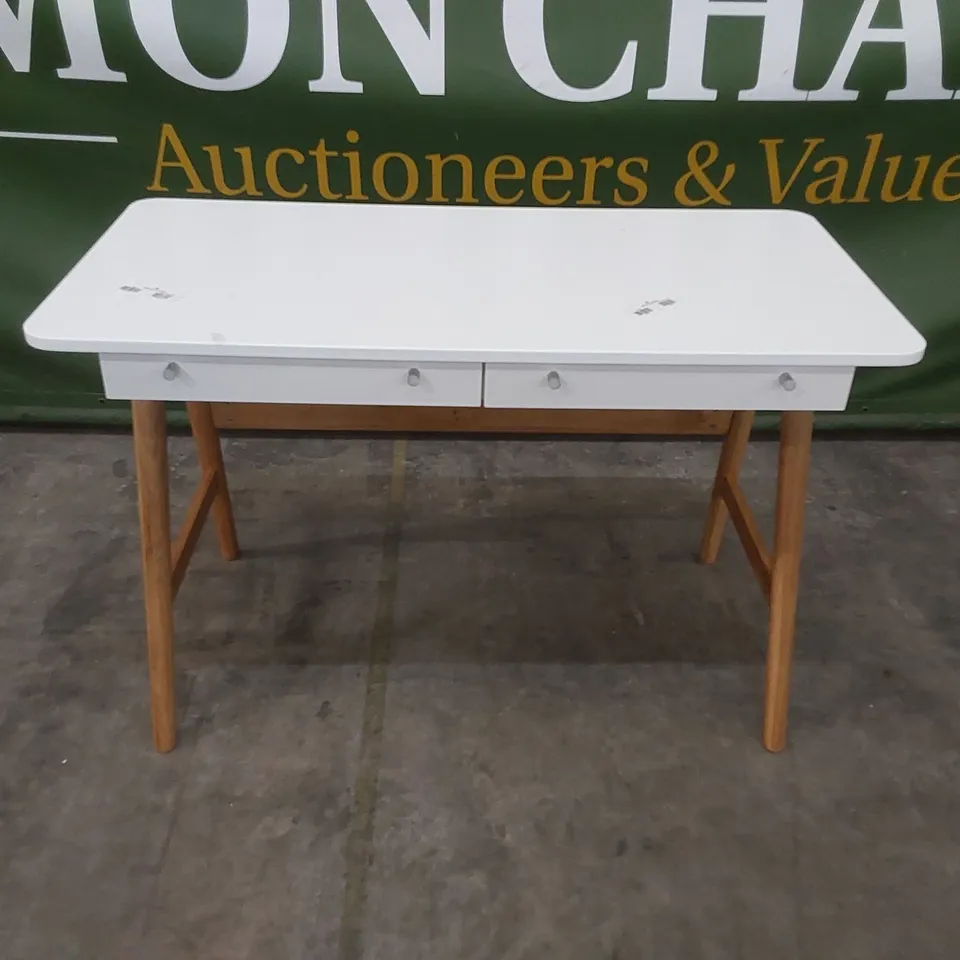 CORRIGAN STUDIO COMPUTER DESK - WHITE