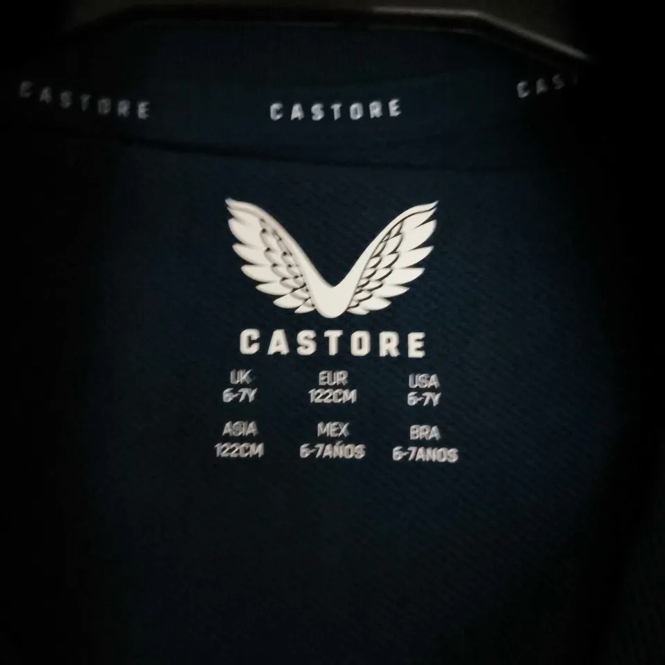 CASTORE EVERTON FC PERFORMANCE KNIT SUIT IN BLUE - UK 5-7Y