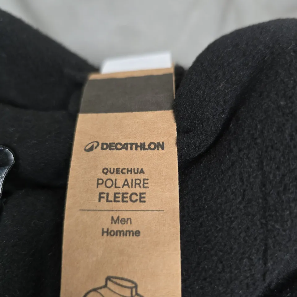 QUECHUA POLAIRE FLEECE MEN'S JACKET – 3XL (DECATHLON)