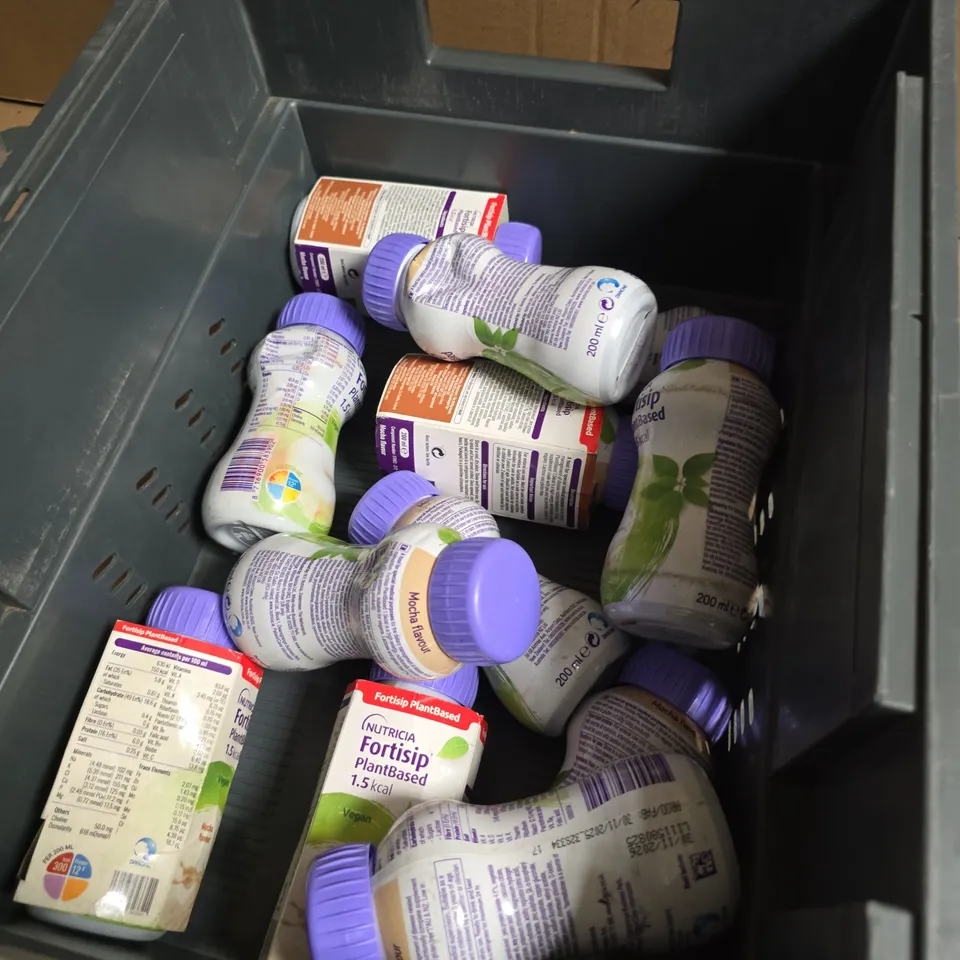 APPROXIMATELY 12 X NUTRICIA FORTISIP PLANTBASED 1.5KCAL DRINK 