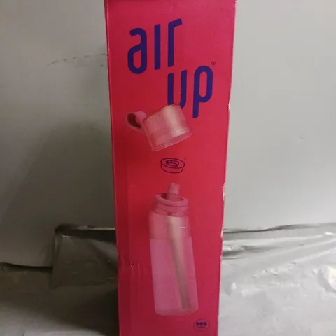 BOXED AIR UP PINK WATER BOTTLE 