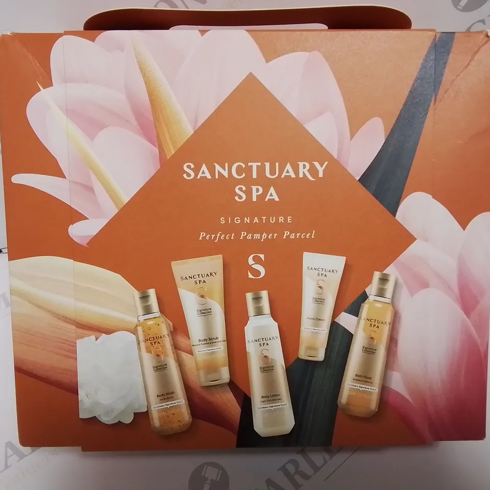 BOXED SANCTUARY SPA SIGNATURE PERFECT PAMPER PARCEL GIFT SET RRP £20