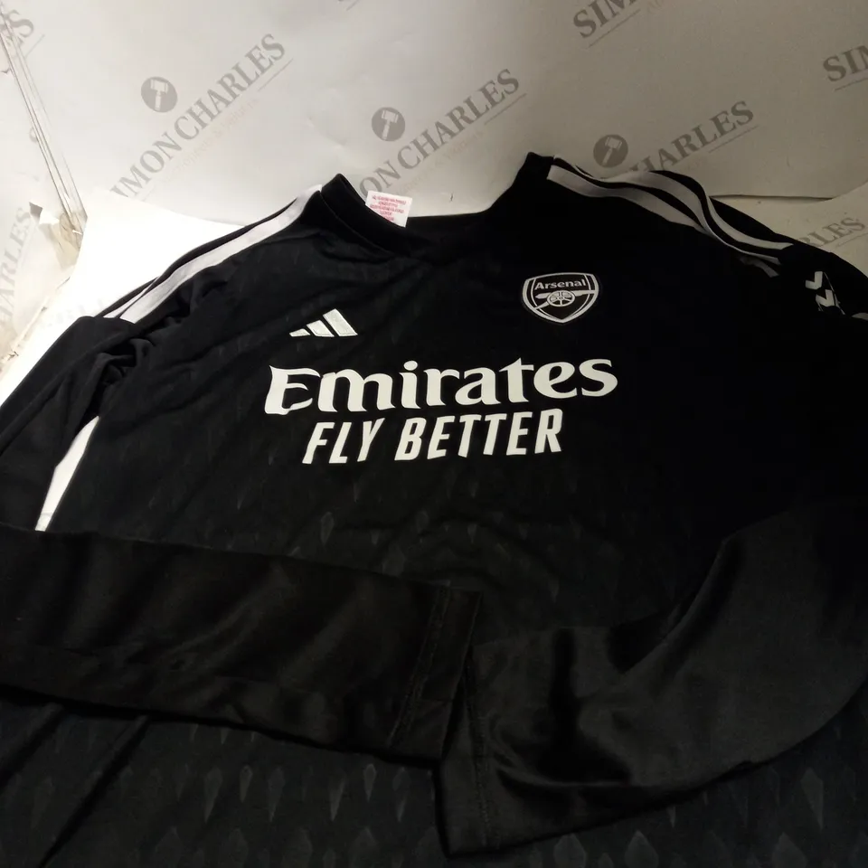 ADIDAS ARSENAL FC GOALKEEPER JERSEY SIZE 14 2XL