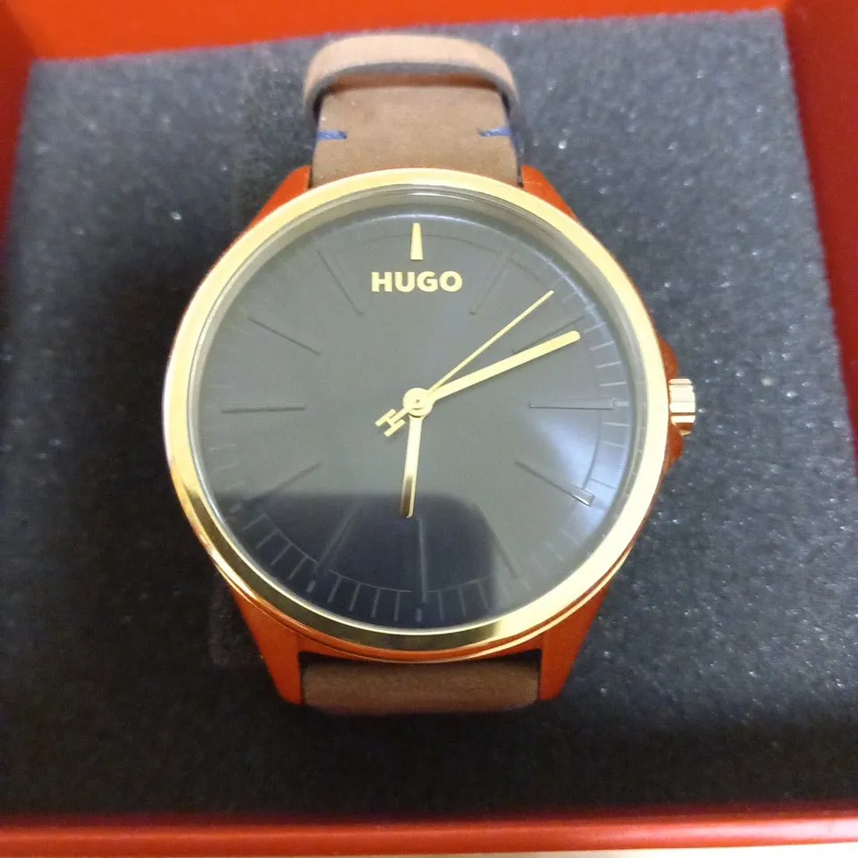 BOXED HUGO BOSS WRIST WATCH