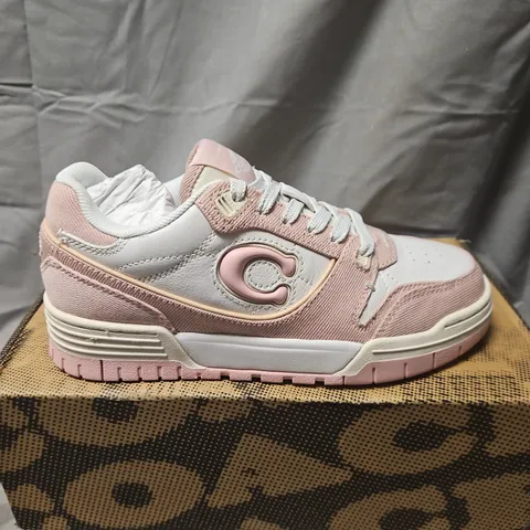 BOXED COACH SOHO SNKR DNM BALLERINA β WOMEN'S SNEAKERS, PINK/WHITE, UK 3.5