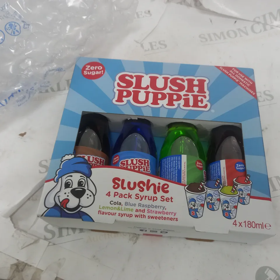 SLUSH PUPPIE ZERO SUGAR SYRUP 4 SET