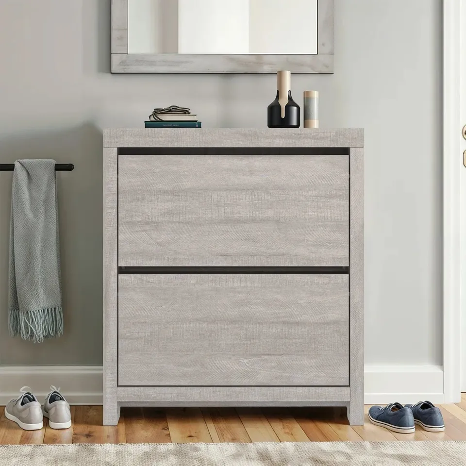 BOXED CUBBOT ELLANI 2 FLIP DOOR DOWN SHOW STORAGE (1 BOX)