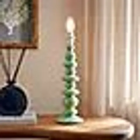 BOXED PAU CERAMIC TABLE LAMP BASE
