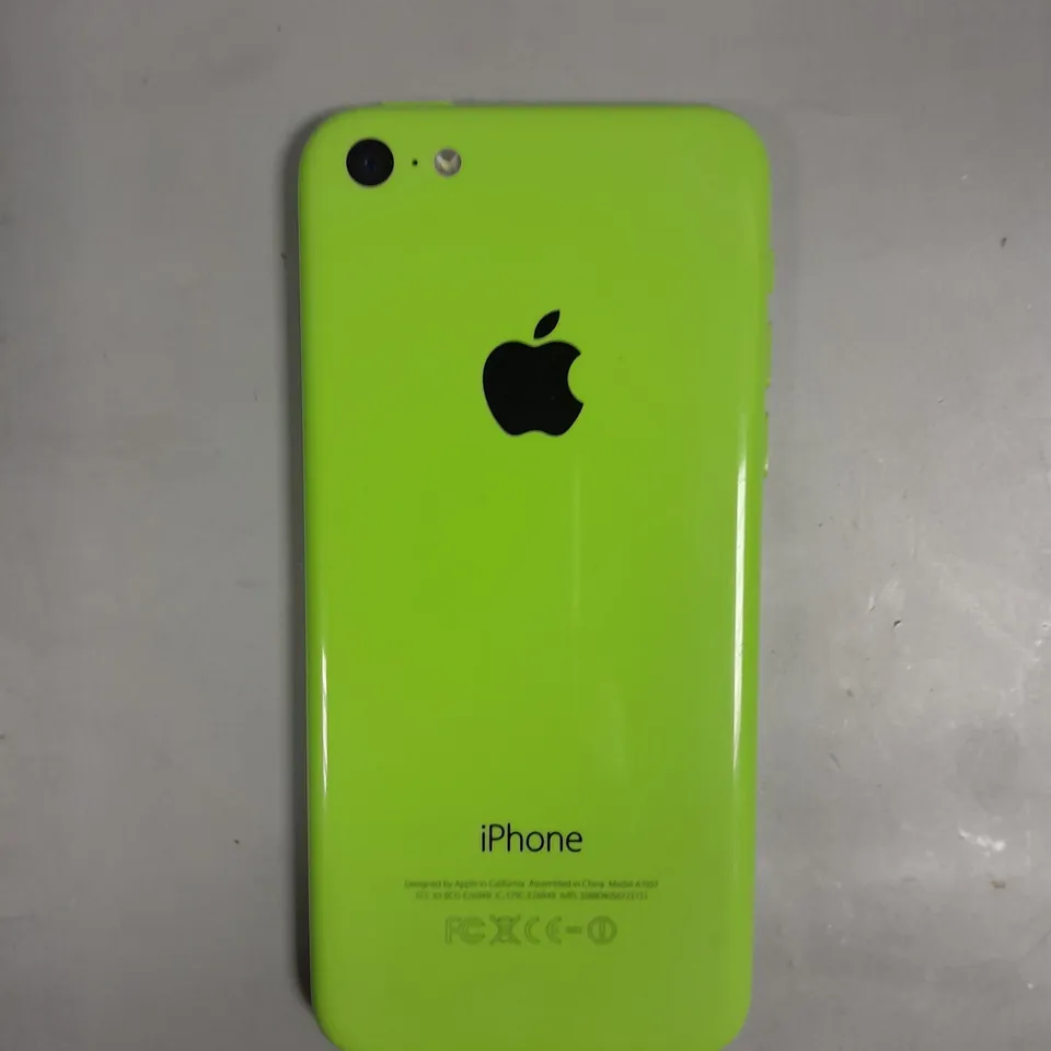 APPLE IPHONE 5C SMARTPHONE IN GREEN